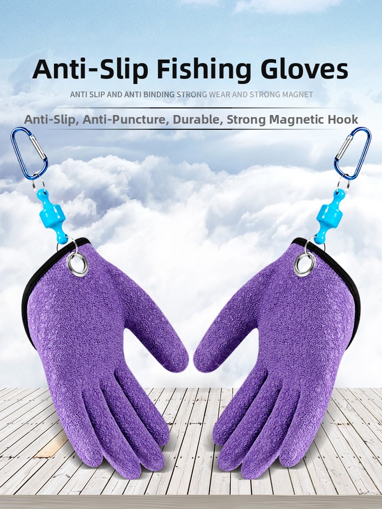 Fishing Equipment Brands - 釣り用手袋 アンチバーシュ アンチスリップ 釣り具 防水 メンズ