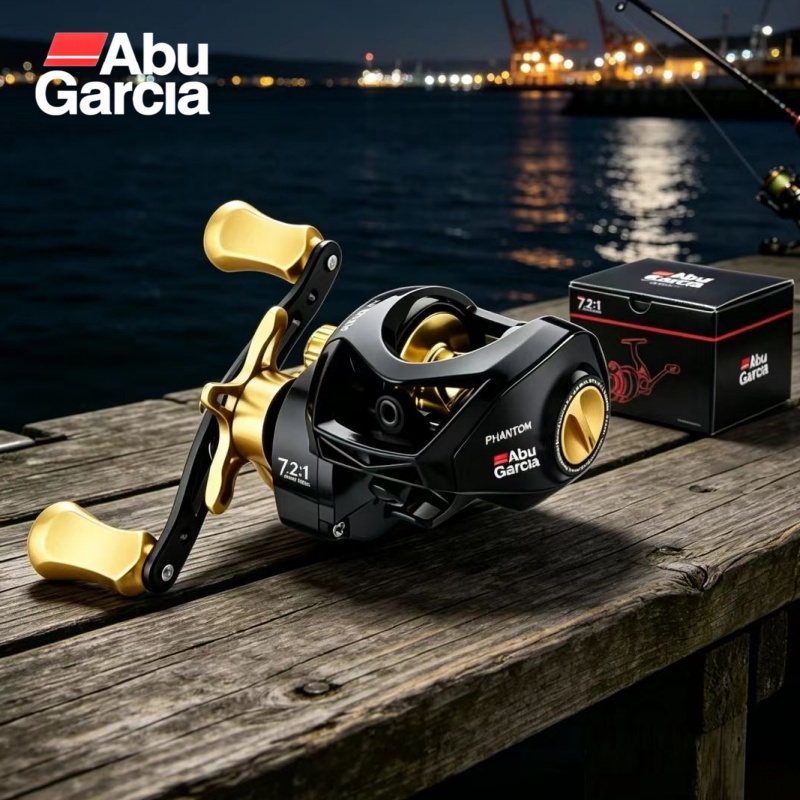Abu Garcia Reel Max - 新品 アブガルシア 釣りリール マックスドラグ18kg 遠投 7.2:1