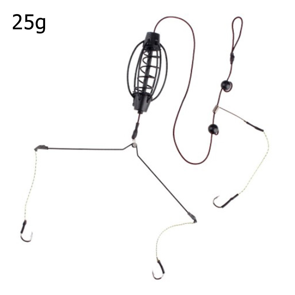 Fishing Equipment Carp - 1 個鯉釣りフィーダーヨーロッパ鯉釣りケージフックリグセットインラインメソッドフィーダータックル巣春フック釣り機器