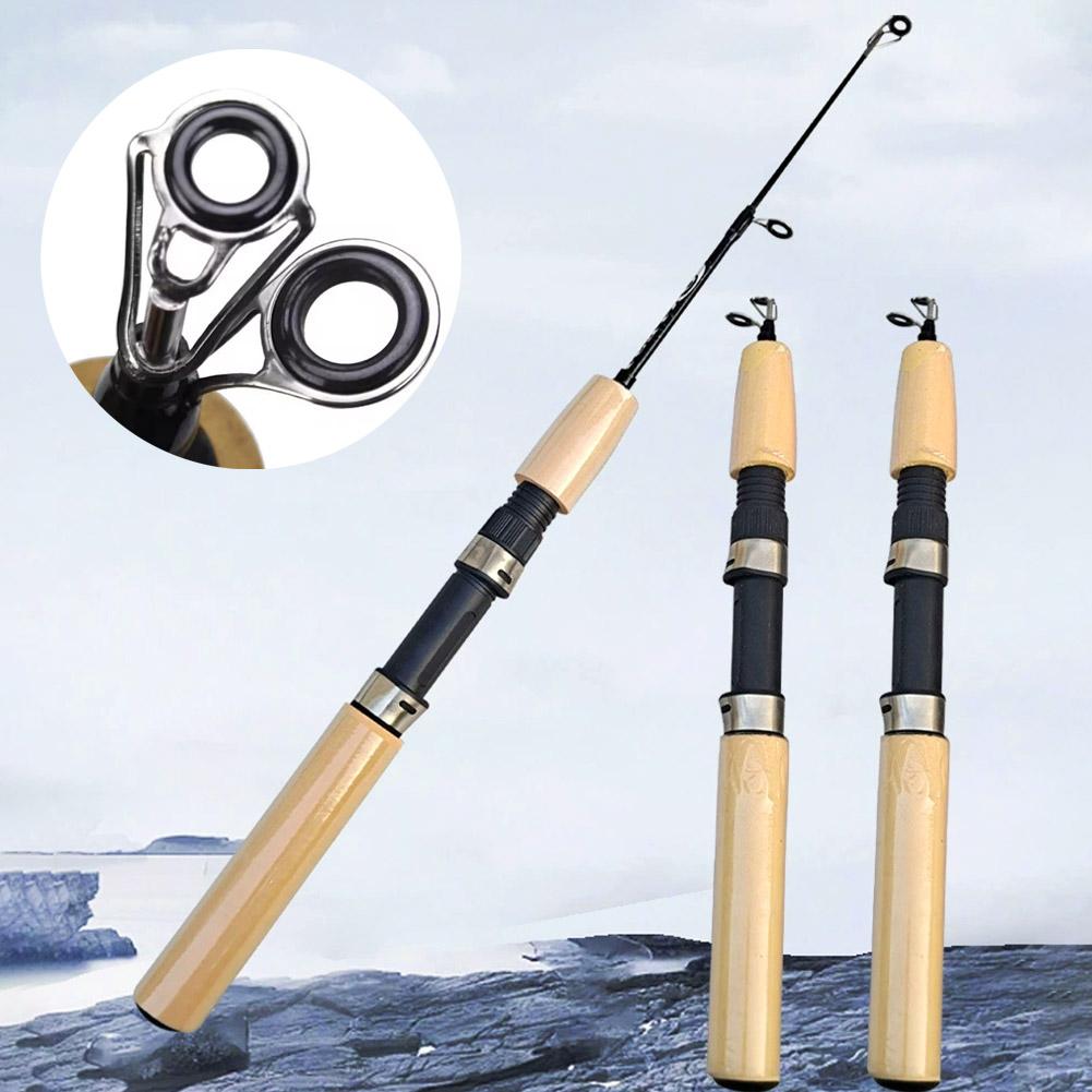 ミニアイスフィッシングロッド ポータブルカーボンファイバー  - Ice Fishing Tip Up のレビューと価格