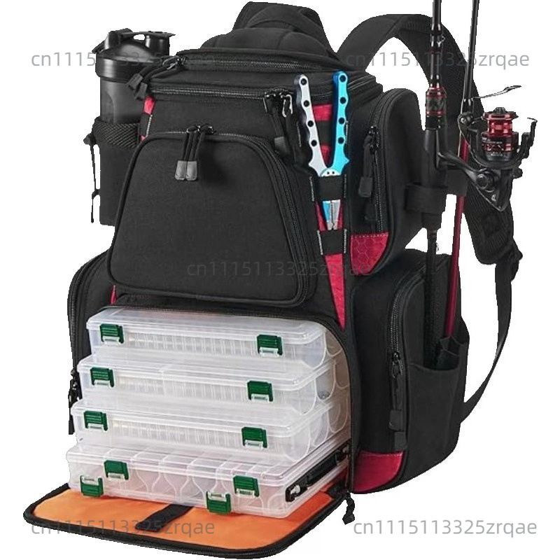 釣り道具用バックパック 大型屋外収納付き釣り道具バッグ 保護 - Fishing Equipment Bag のレビューと価格