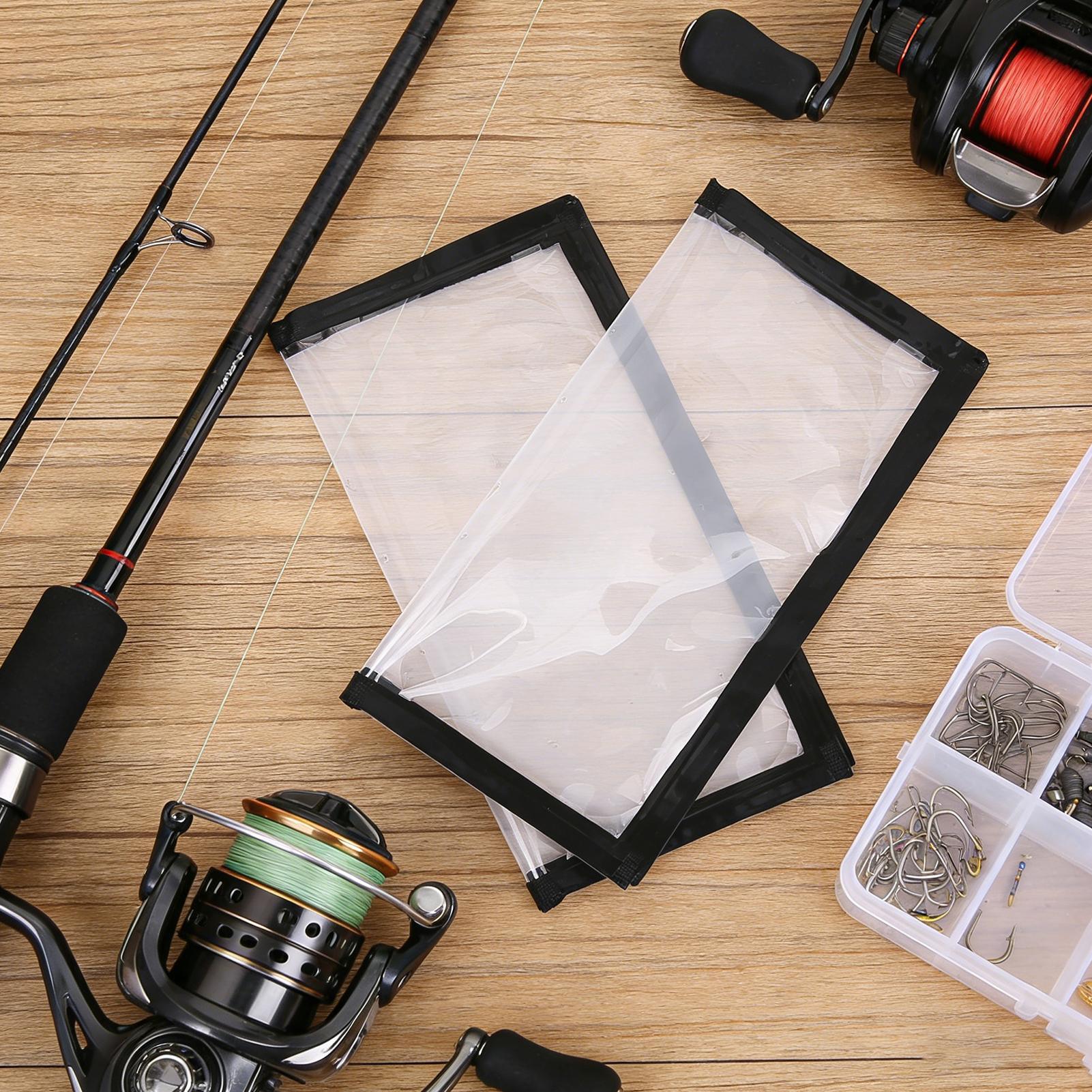 透明 PVC ルアーバッグ釣りフック保護ラップカバーケースバ - Fishing Equipment Bag のレビューと価格