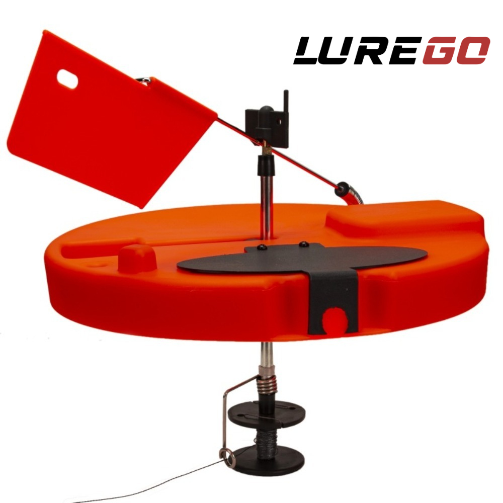 1PC オールインワン氷上釣りティップアップ |   オレン - Ice Fishing Tip Up のレビューと価格