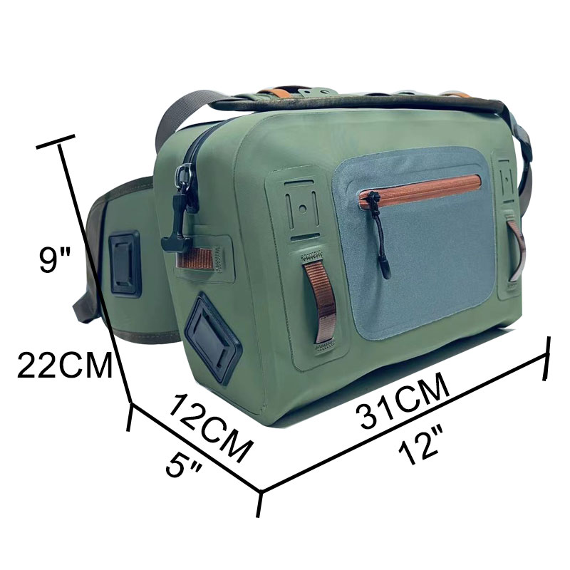フライフィッシングウェイトヒップパックファニータックル収納バ - Fishing Equipment Bag のレビューと価格